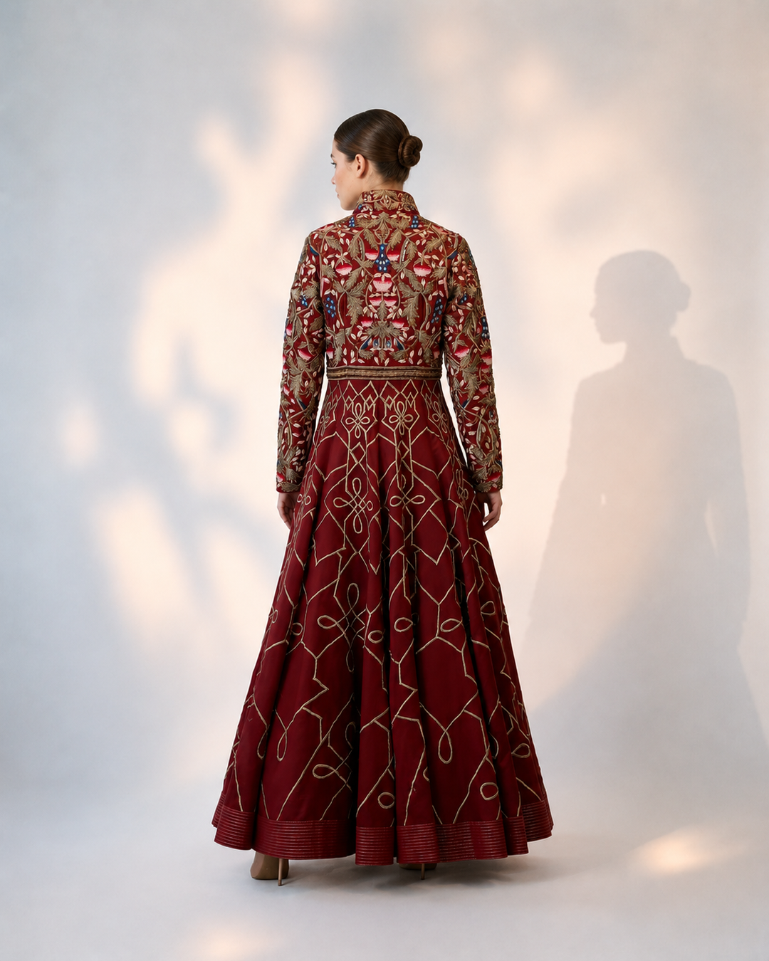Embroidered Gown
