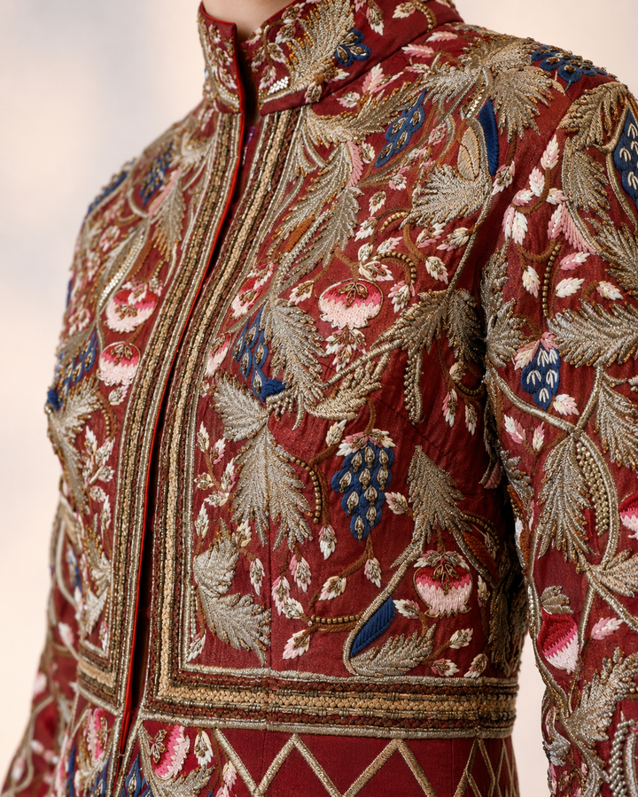 Embroidered Gown