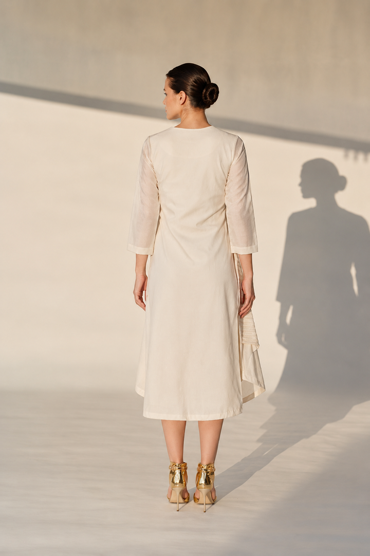 Ivory Front-Opening Kurta