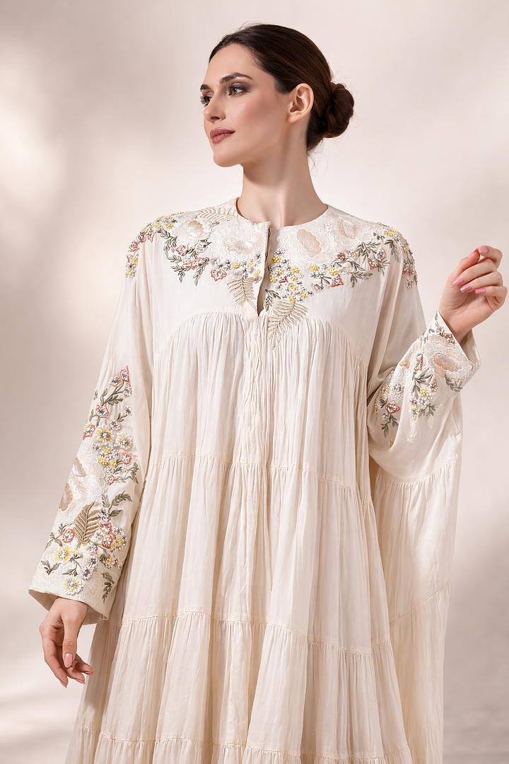 Off-White Short Length Kaftan