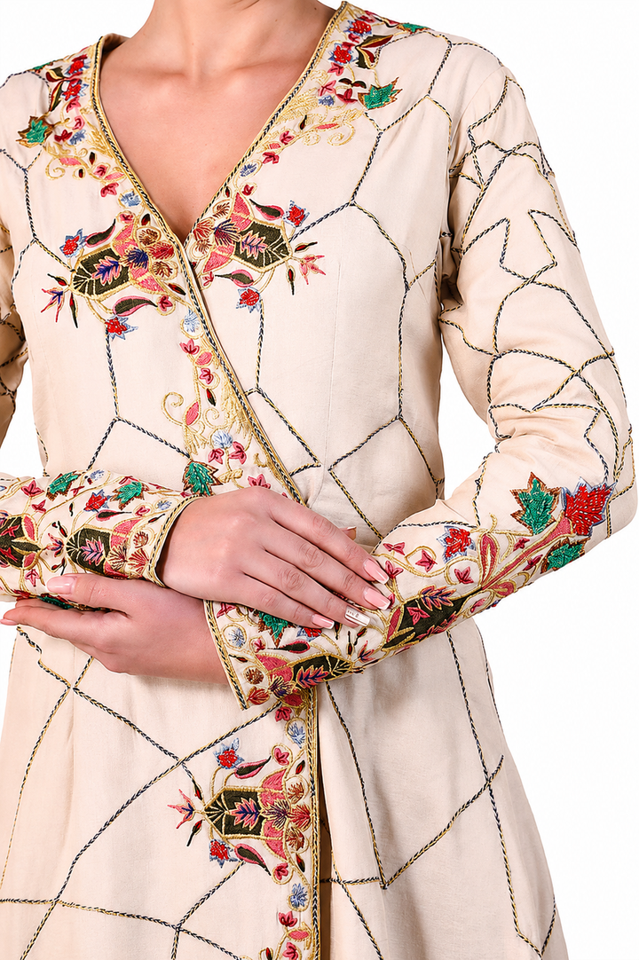 Overlap Asymmetric Gown