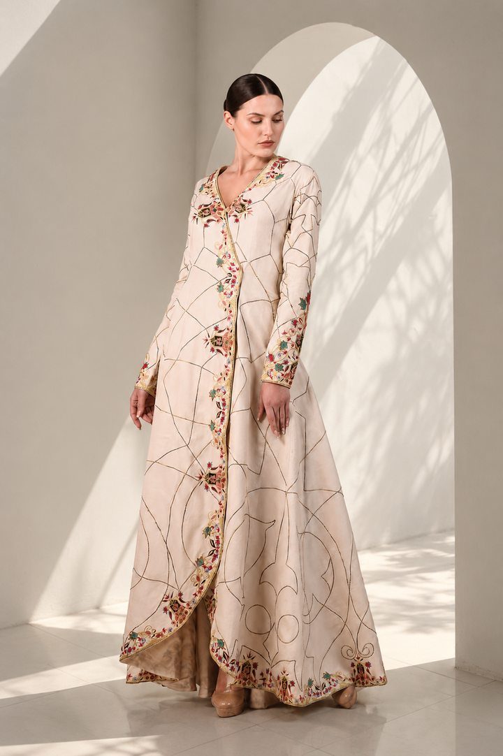 Overlap Asymmetric Gown
