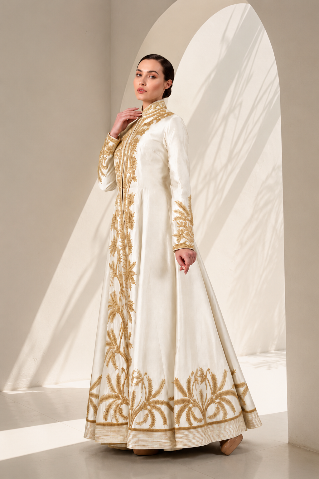 Fit &amp; Flare Kalidar Kurta