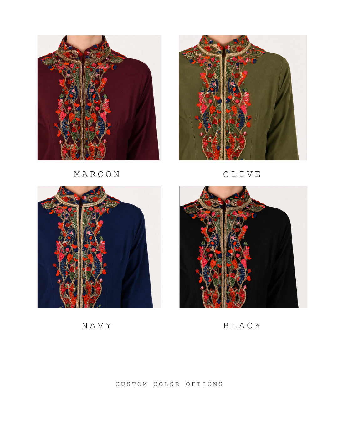 Mandarin Jacket Gown