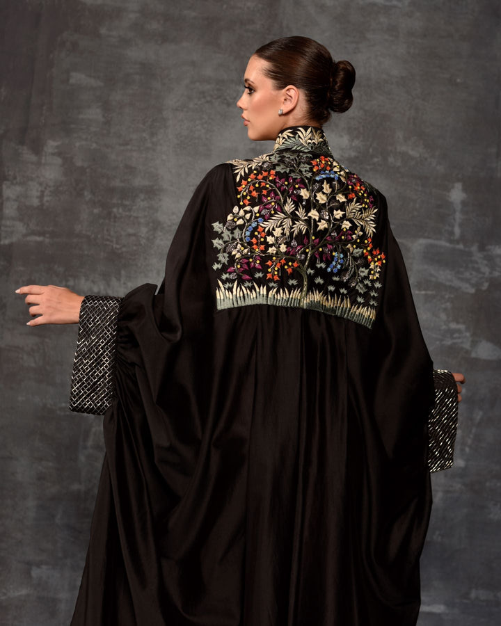 A multicolor work Embellished Abaya - samantchauhan Apparel &amp; Accessories