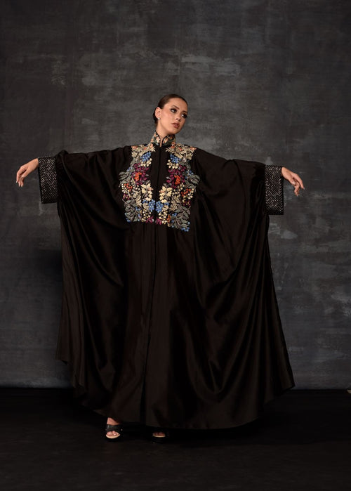 A multicolor work Embellished Abaya - samantchauhan Apparel & Accessories