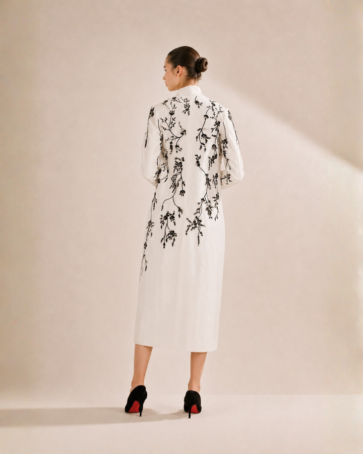 Front-Opening Dress &amp; Jacket