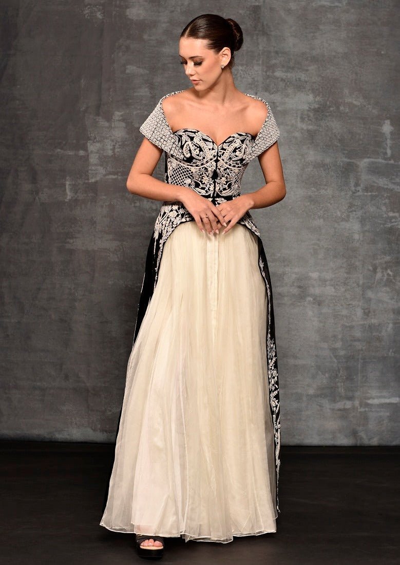 Bustier Front - Opening Gown - samantchauhan