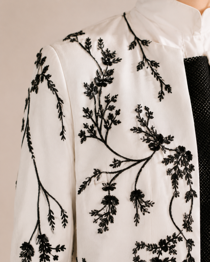 Front-Opening Dress &amp; Jacket
