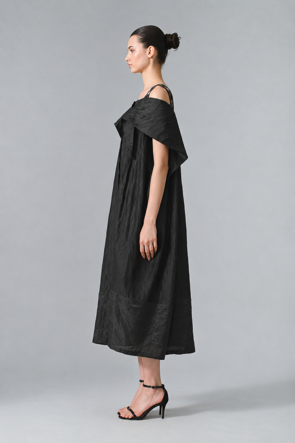 Cold-Shoulder Sleeves Dress