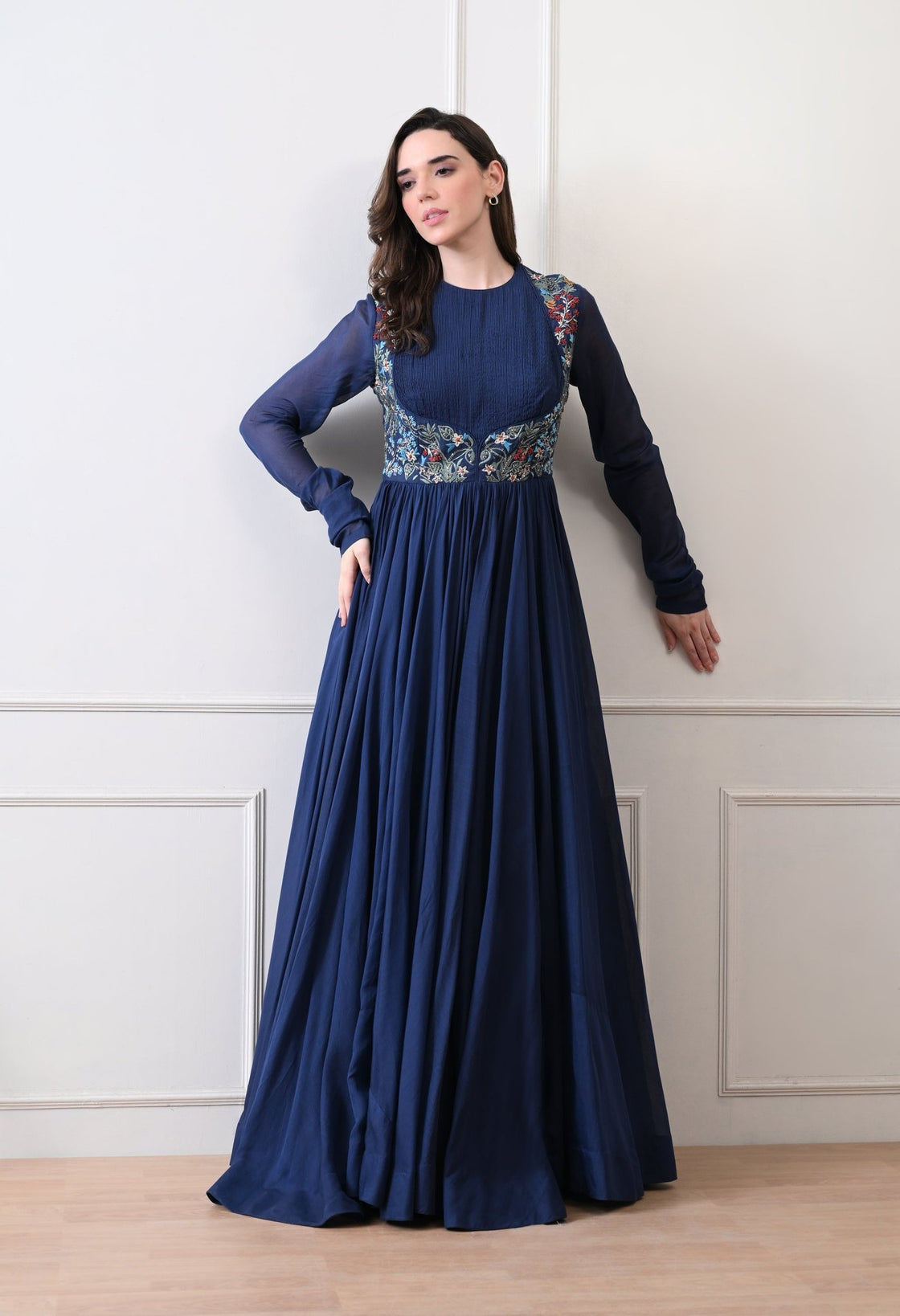 Fleur Royale Anarkali - samantchauhan Apparel & Accessories