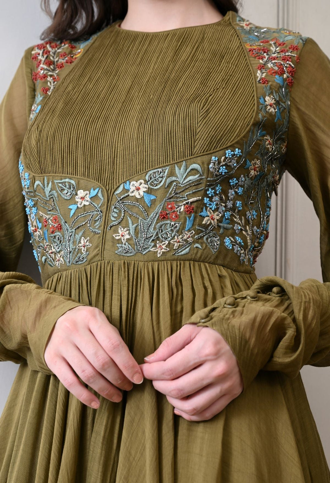 Fleur Royale Anarkali - samantchauhan Apparel & Accessories