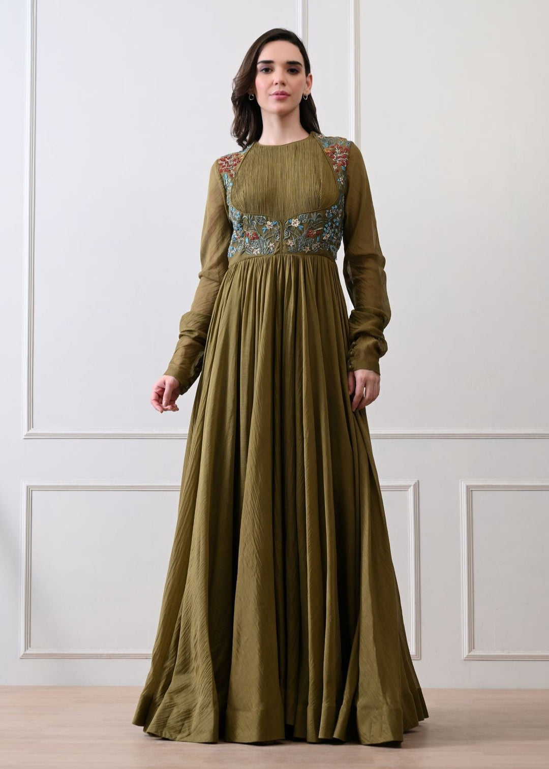 Fleur Royale Anarkali - samantchauhan Apparel & Accessories