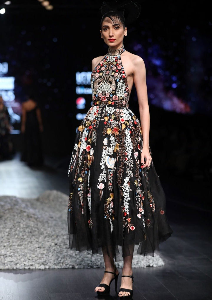 Halter neck gown - samantchauhan