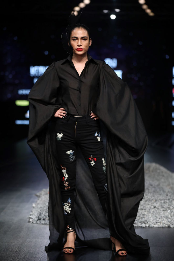 Jump suit with pant - samantchauhan