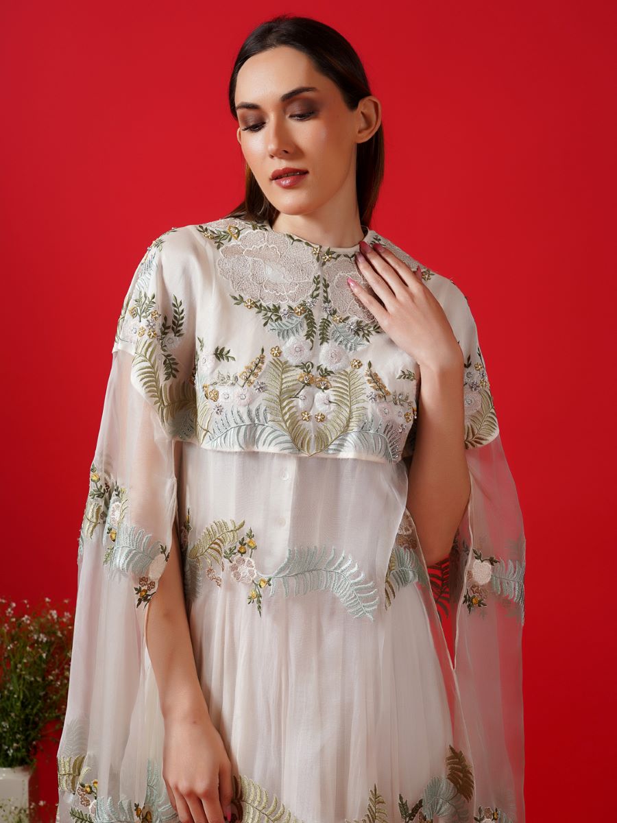 kaftan with inside dress - samantchauhan Apparel & Accessories