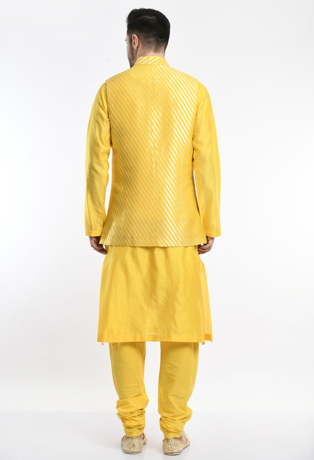 Kurta &amp; Churidar set topped with a waist coat. - samantchauhan Apparel &amp; Accessories