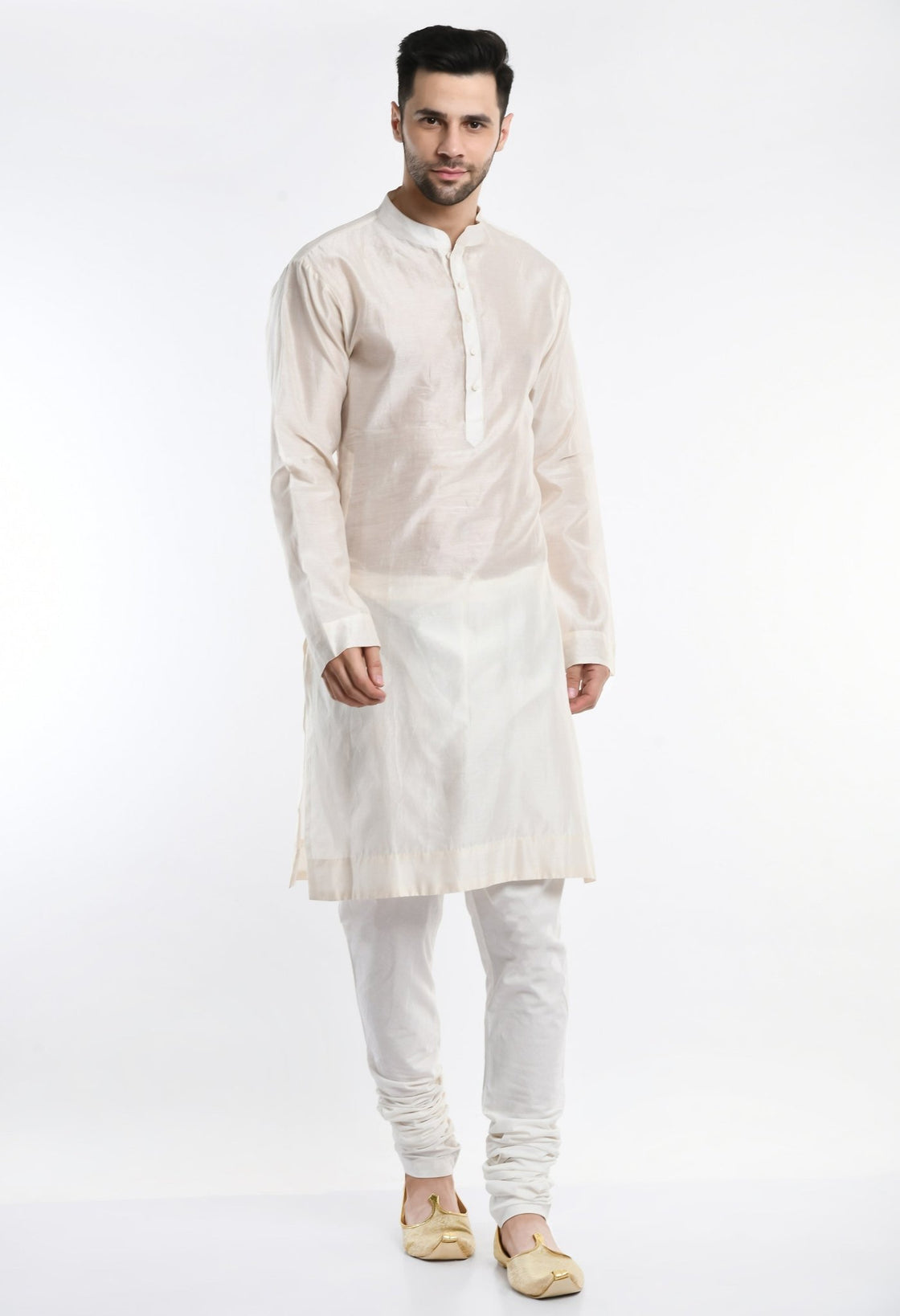 Kurta & Churidar set topped with a waist coat. - samantchauhan Apparel & Accessories