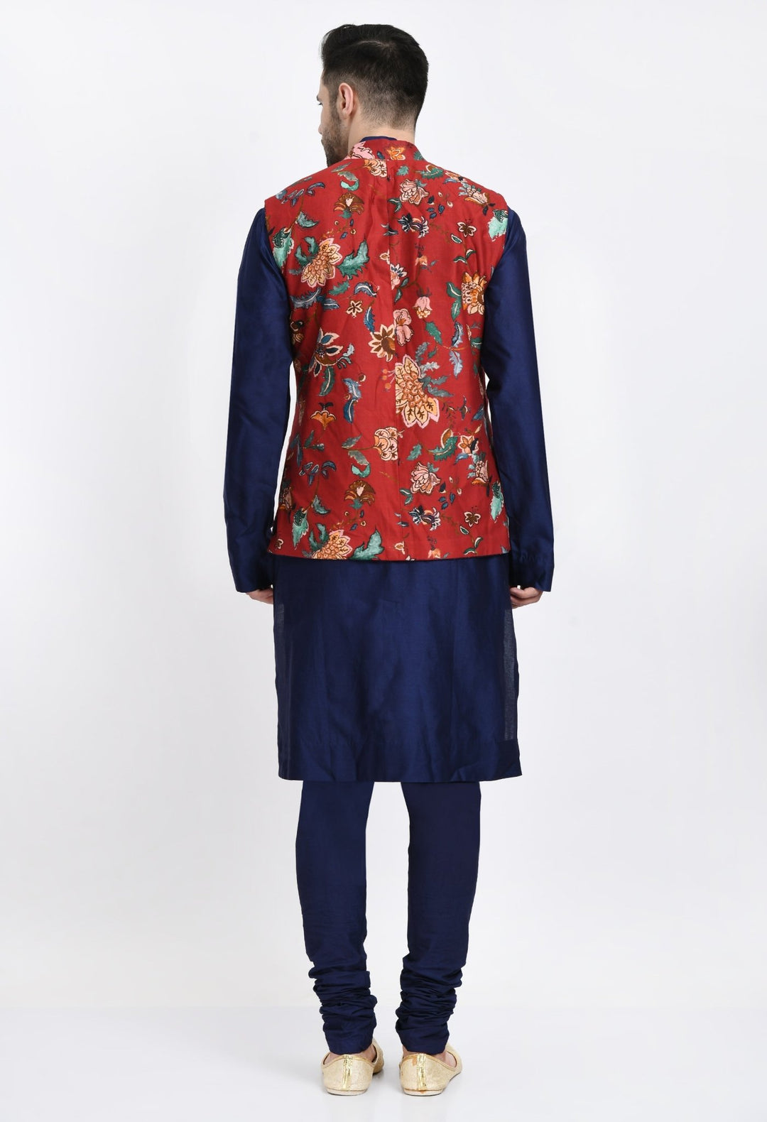 Kurta &amp; Churidar set topped with a waist coat - samantchauhan Apparel &amp; Accessories