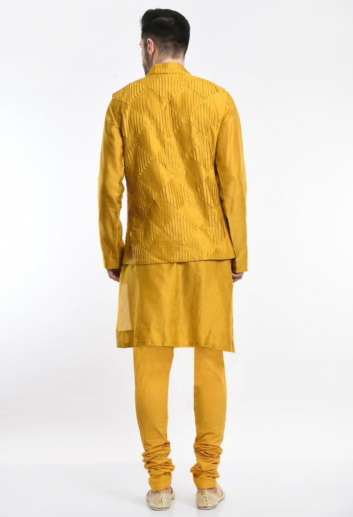 Kurta &amp; Churidar set topped with a waist coat. - samantchauhan Apparel &amp; Accessories