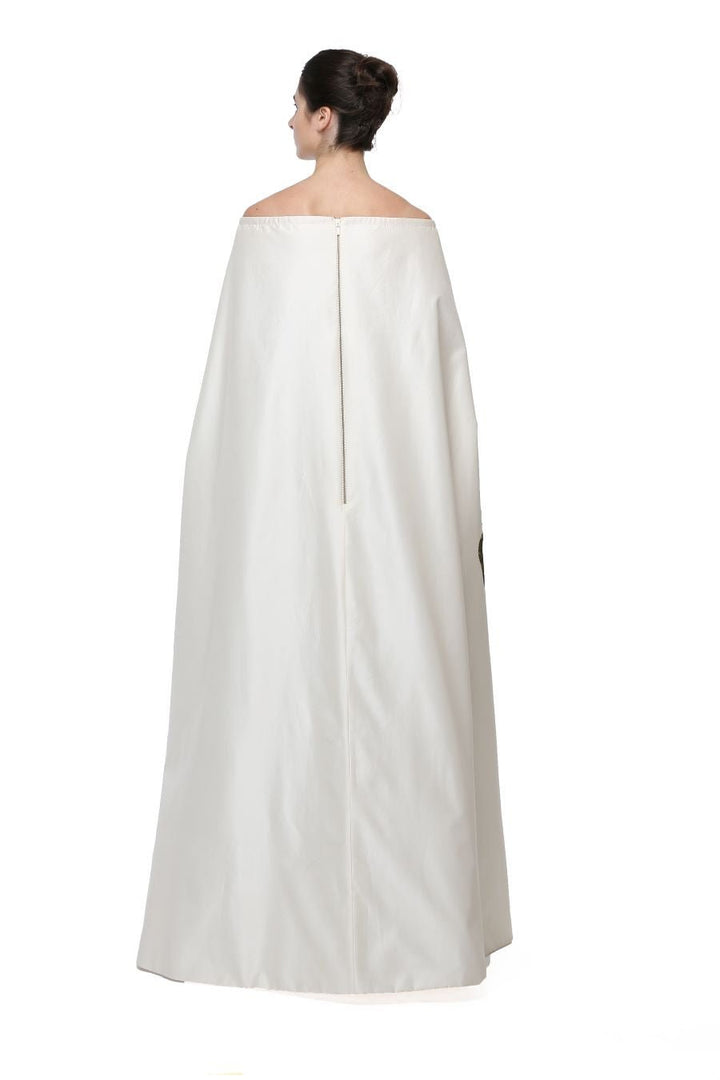 Off - Shoulder Kimono Gown - samantchauhan