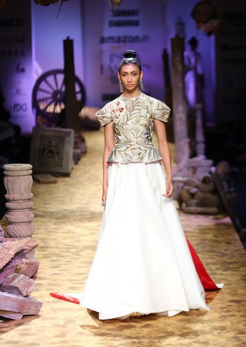 Peplum style Gown - samantchauhan