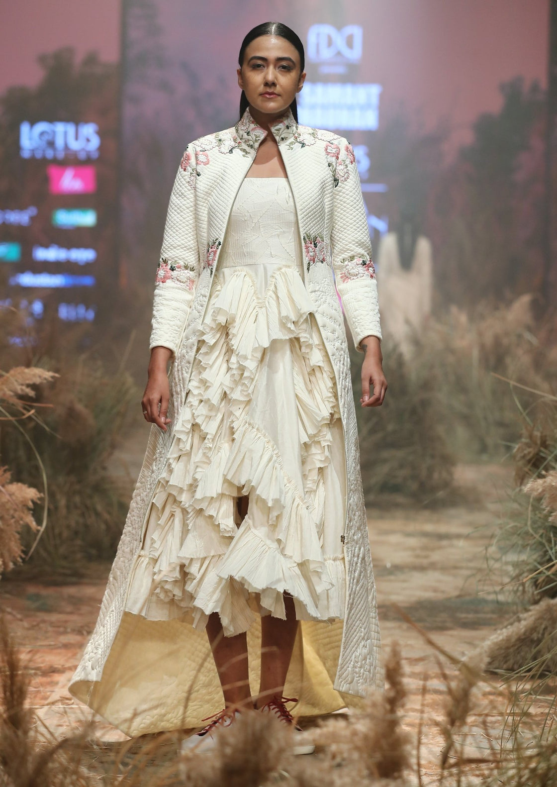 Quilted Gown - samantchauhan