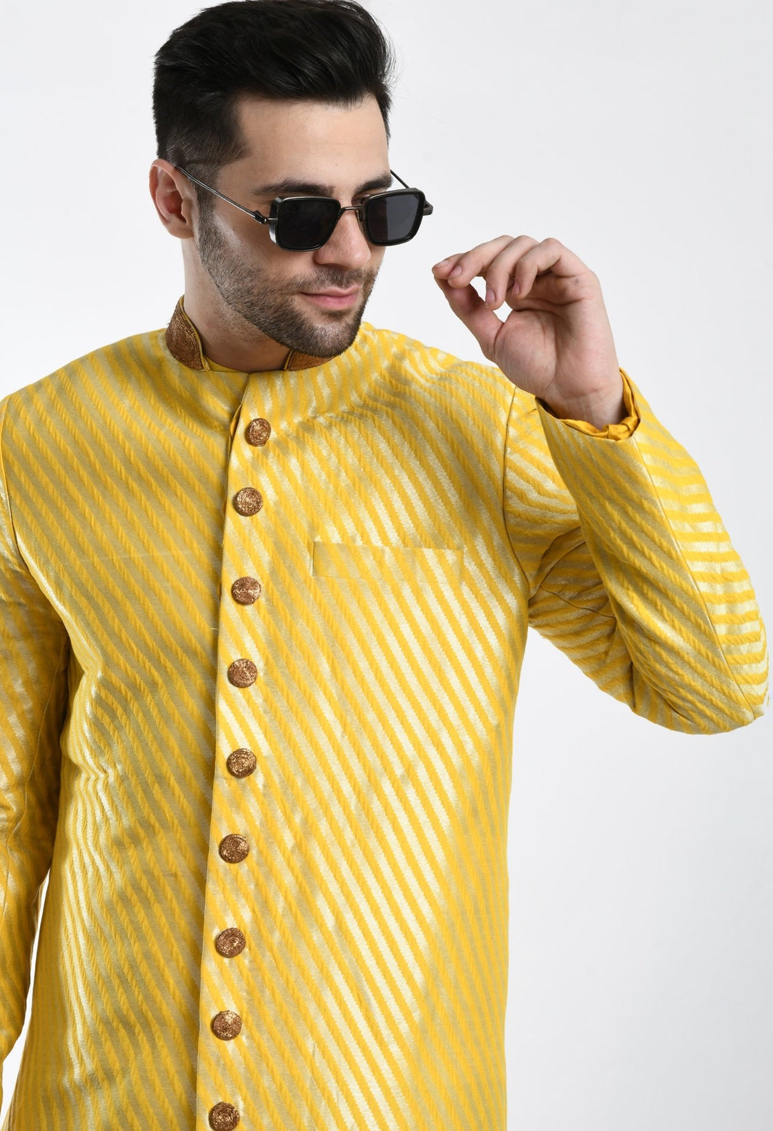 Sherwani paired with churidar. - samantchauhan Apparel & Accessories