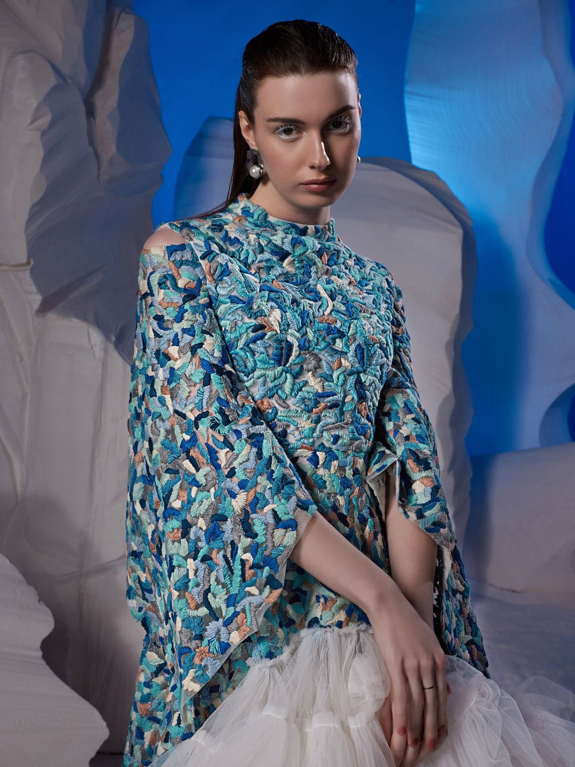 Short dress with a high - low hem - samantchauhan Apparel & Accessories