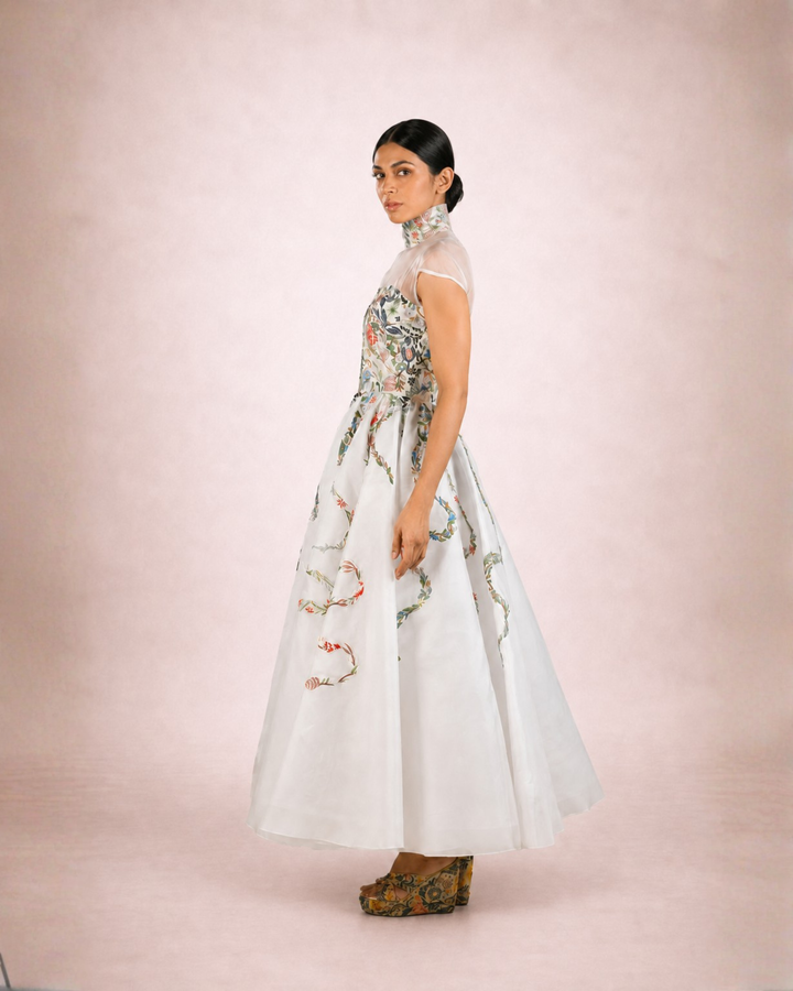 High Neck Gown