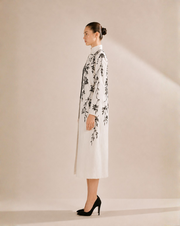 Front-Opening Dress &amp; Jacket