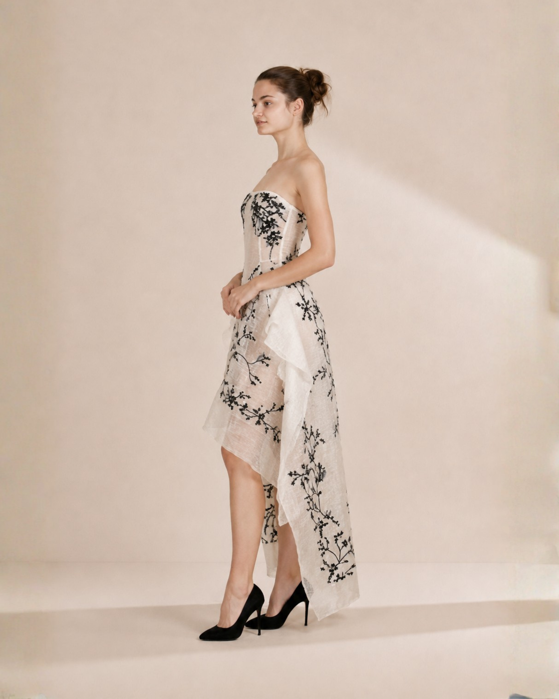 Bustier Asymmetric Dress