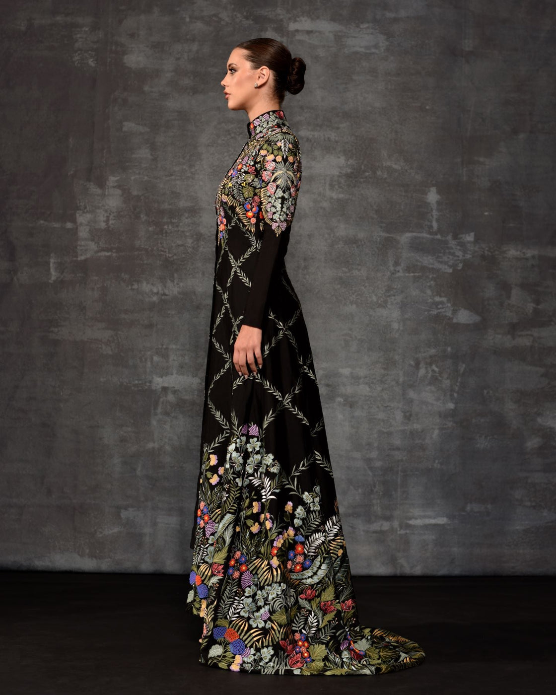 The multicolor Embroidered Jacket set - samantchauhan Apparel & Accessories
