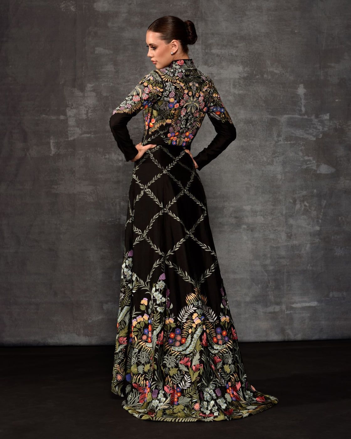 The multicolor Embroidered Jacket set - samantchauhan Apparel & Accessories
