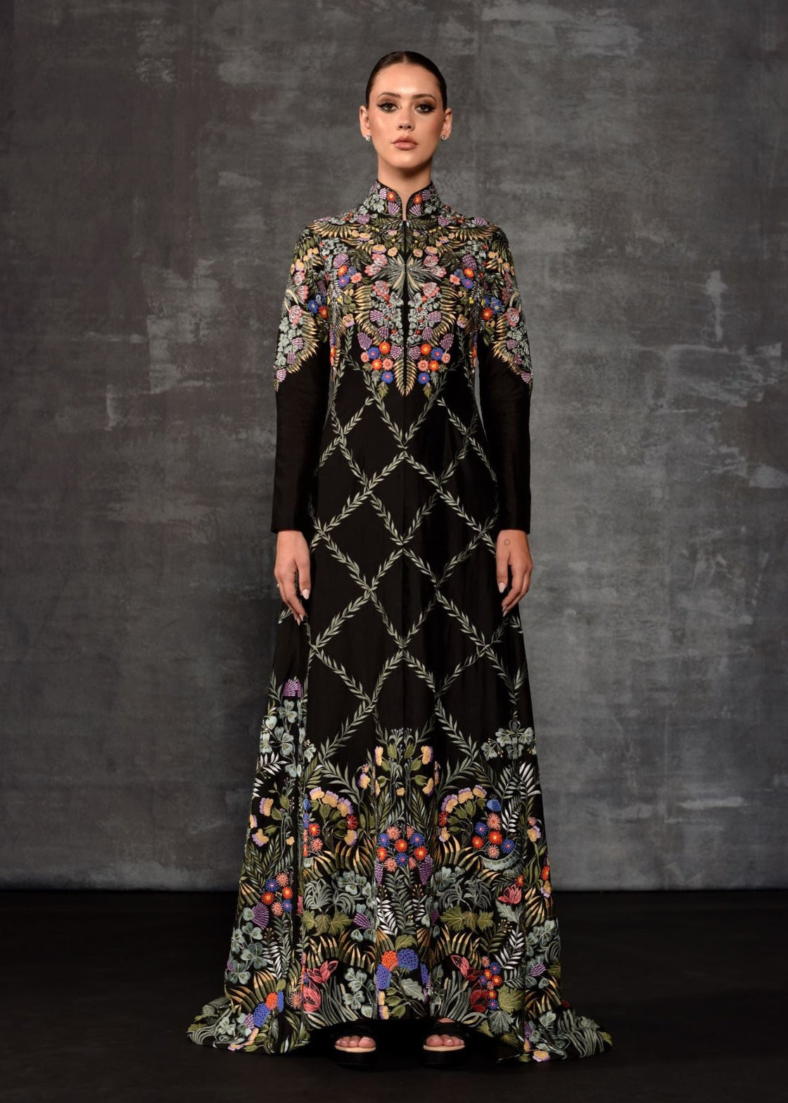The multicolor Embroidered Jacket set - samantchauhan Apparel & Accessories