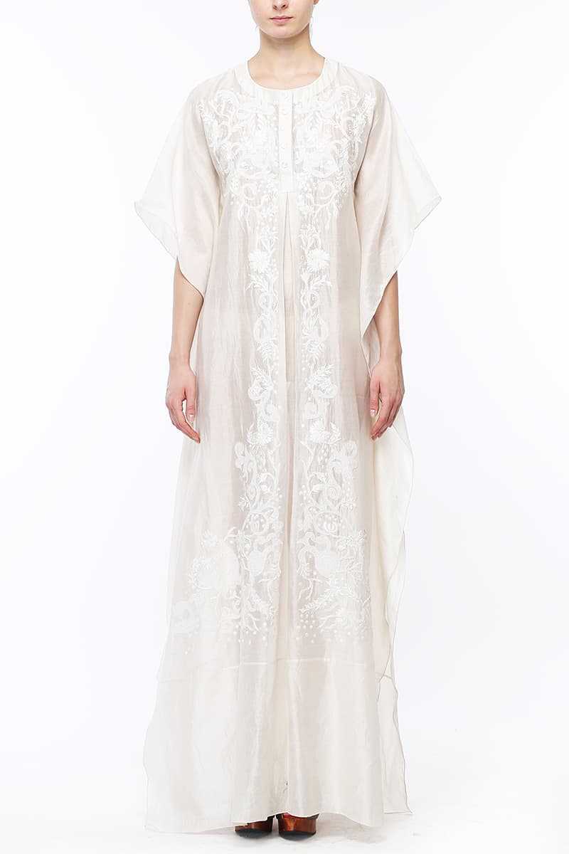 Relax Fit Embroidered Kaftan