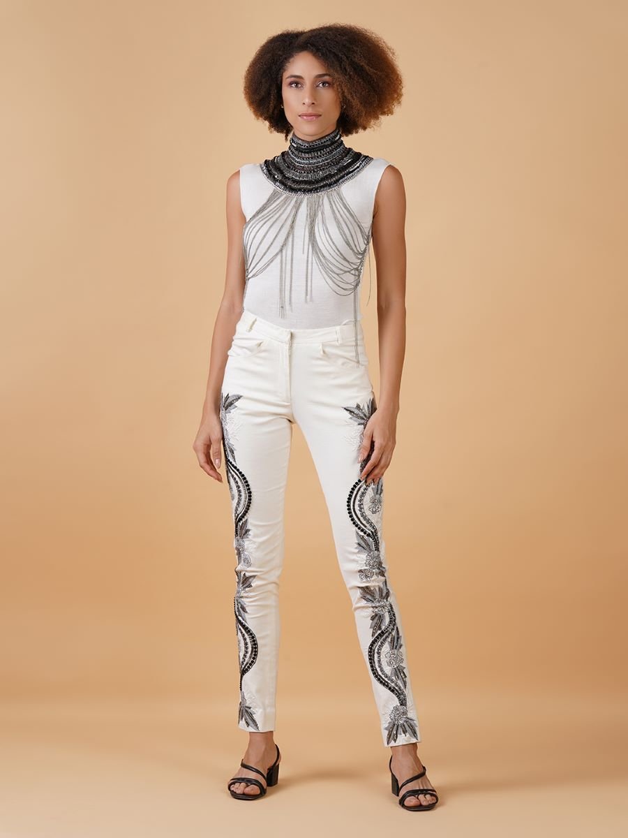 A Chique cotton silk jacket with an ombré touch to it - samantchauhan Apparel & Accessories
