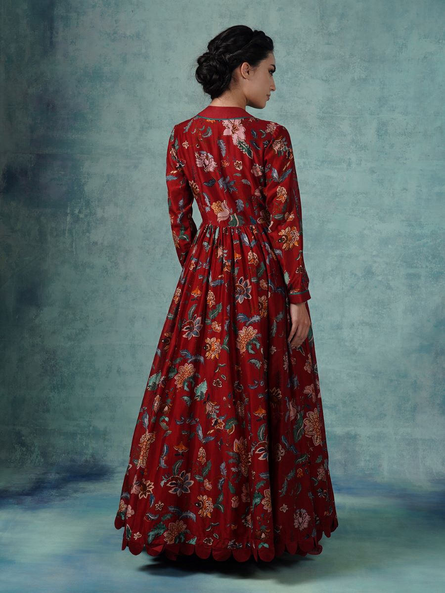 An angarakha in cotton silk. - samantchauhan Apparel & Accessories