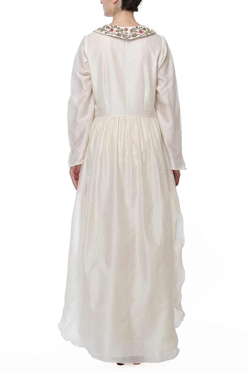 Ankle - length Embroidered Kurta - samantchauhan