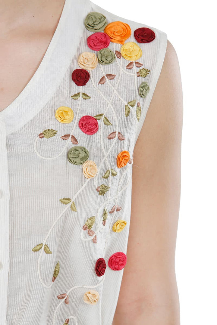 Asymmetric front Tie - up Dress - samantchauhan