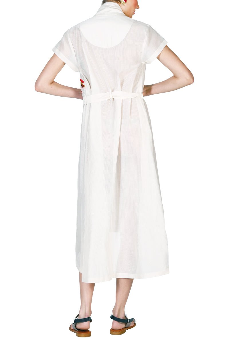 Asymmetrical Robe Dress - samantchauhan