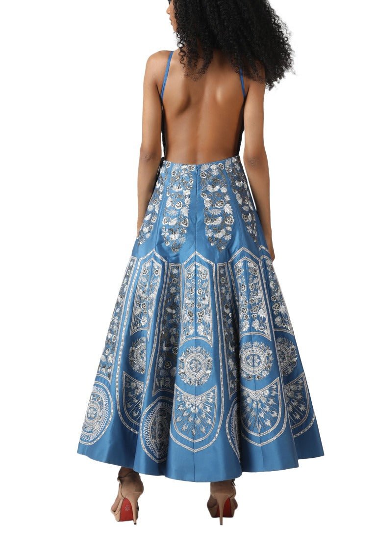Backless gown - samantchauhan