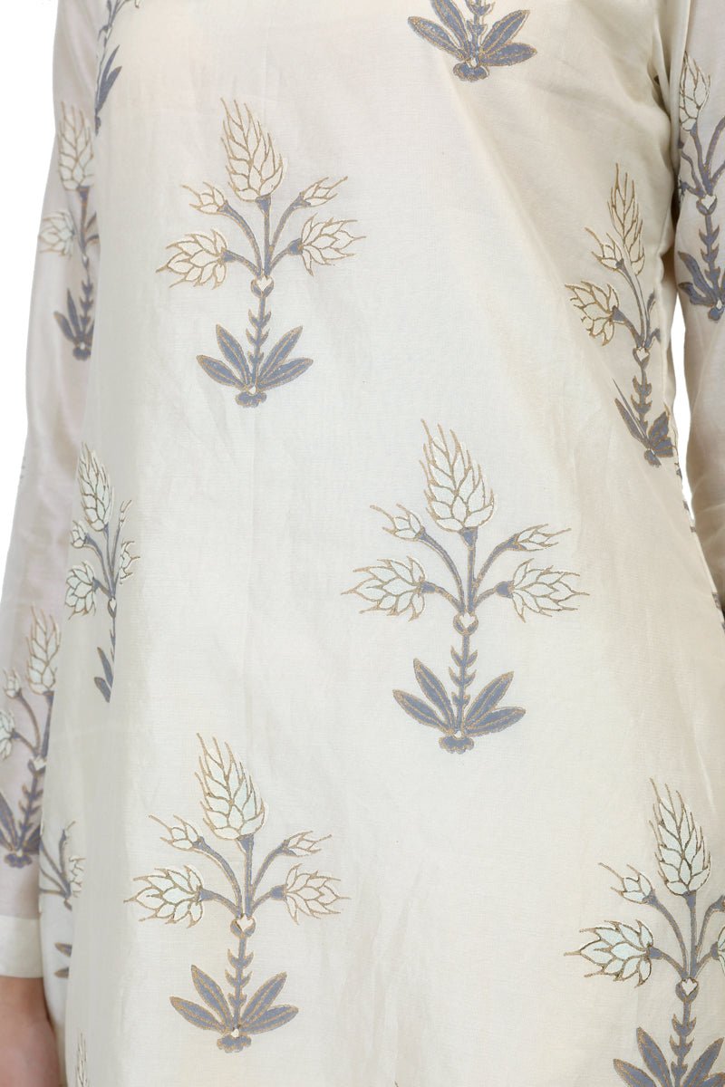 Block Printed Kurta - samantchauhan