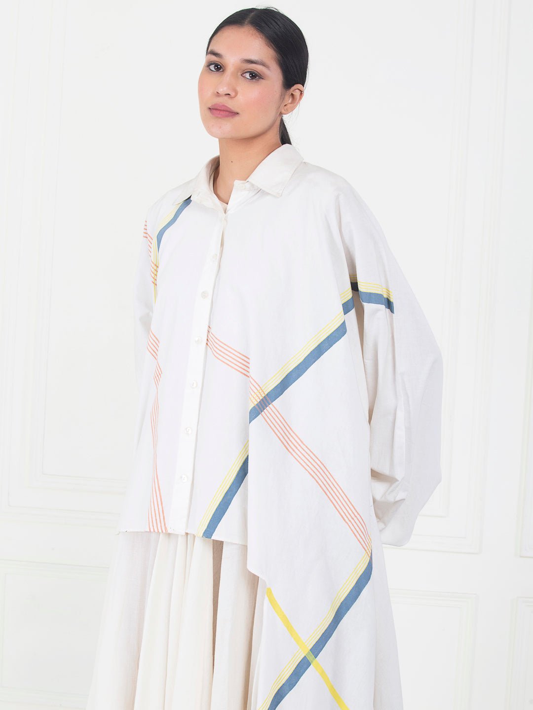 Block printed tunic along with inner dress - samantchauhan Apparel & Accessories