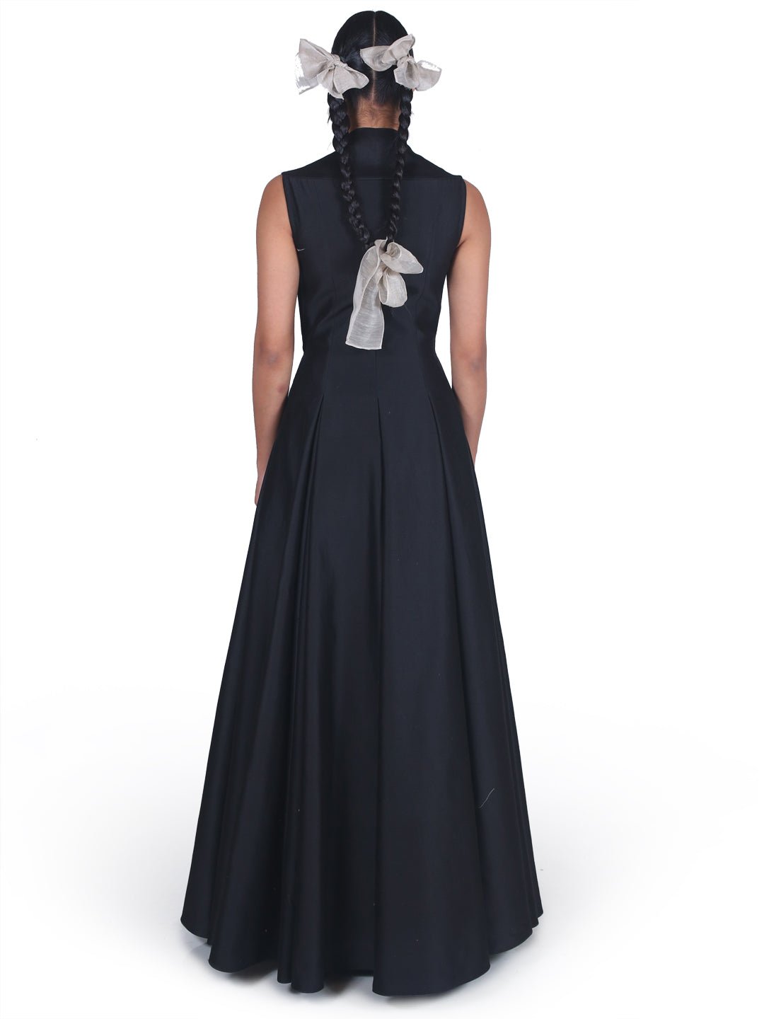 Box pleated gown - samantchauhan