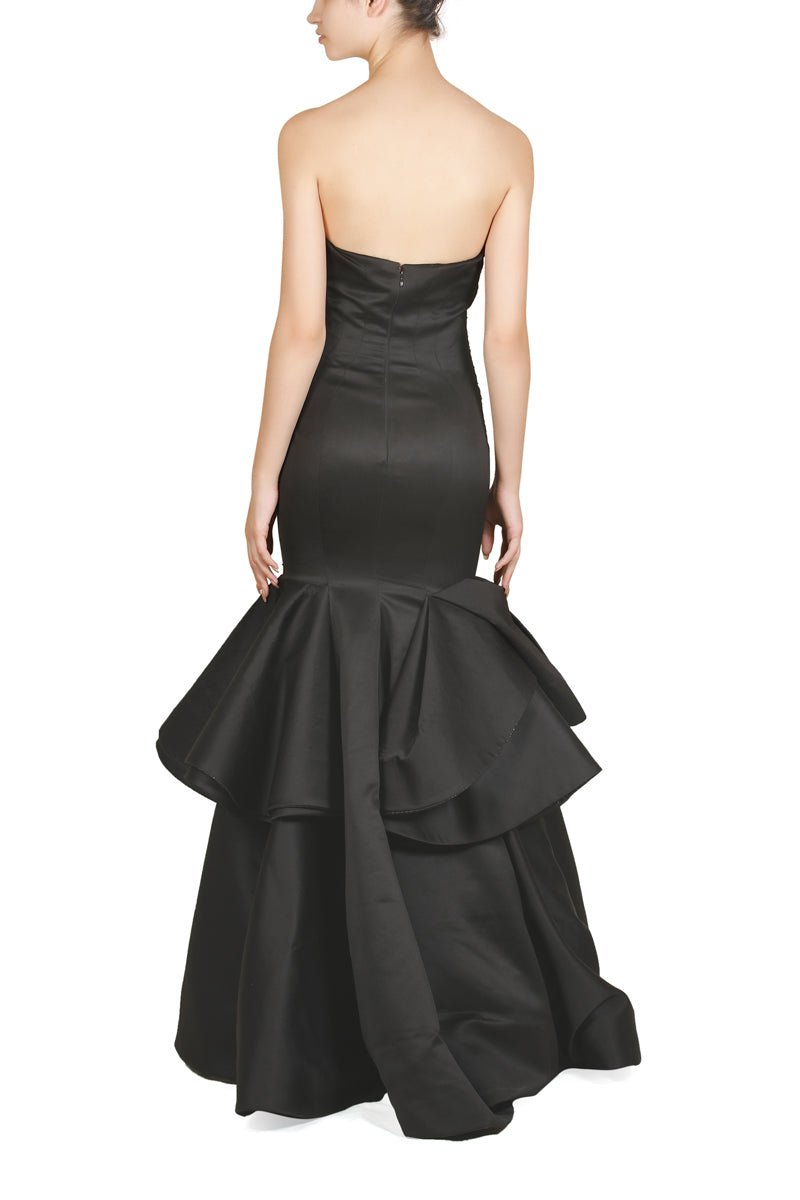 Bustier Embroidered Gown - samantchauhan