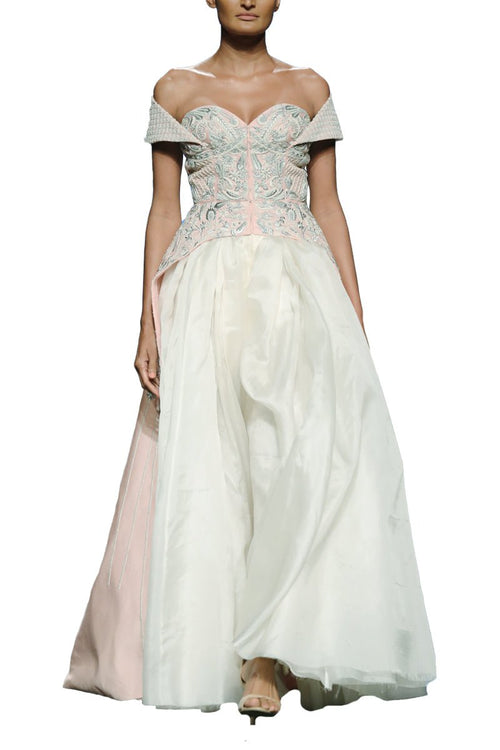 Bustier Front - Opening Gown - samantchauhan