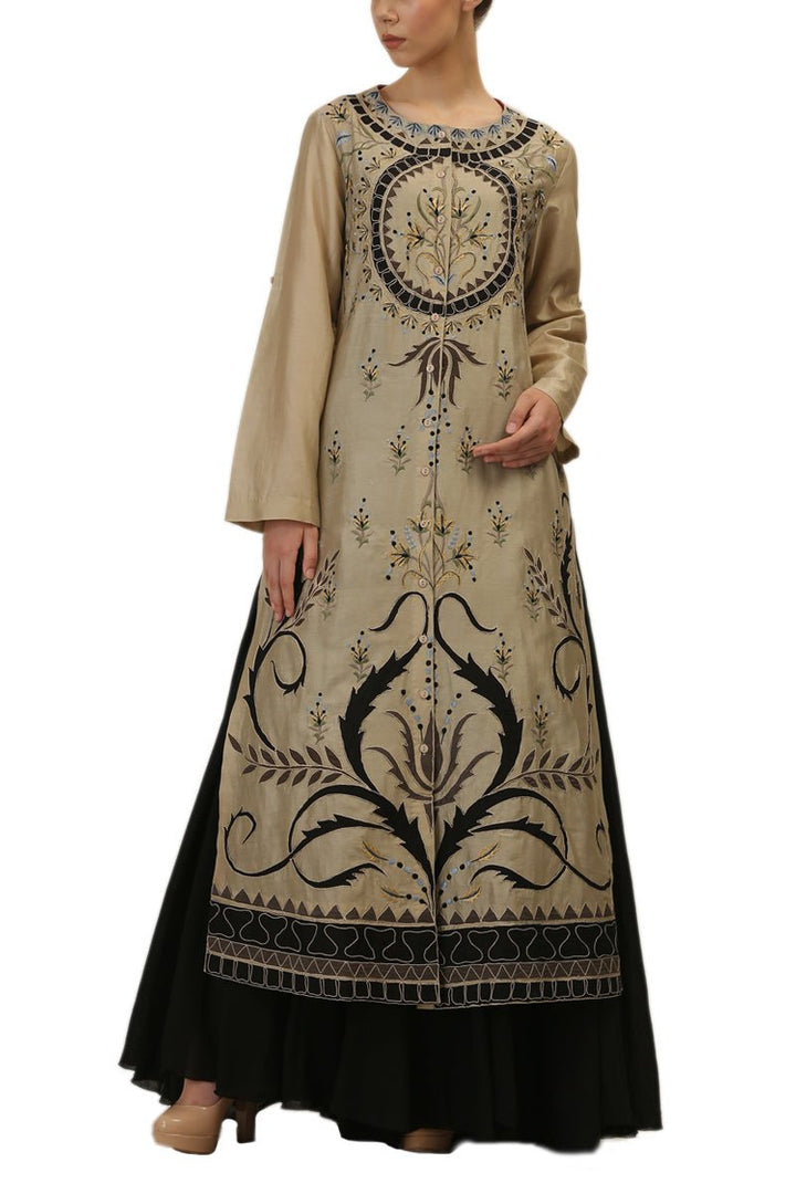 Button - down Kurta &amp; Inner Slip - samantchauhan