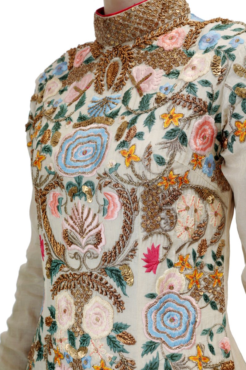 Chudidar Sleeves Anarkali - samantchauhan
