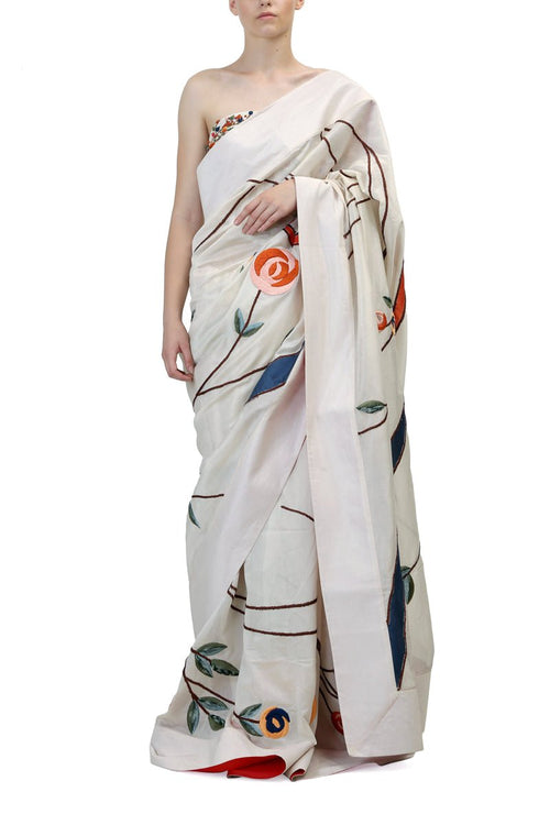 Corset Blouse & Saree - samantchauhan